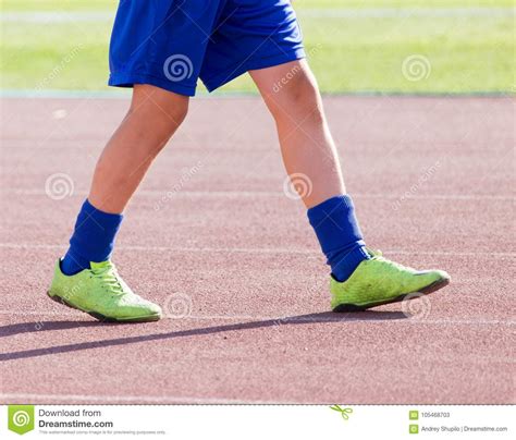 Athlete`s foot stock image. Image of action, motion - 105468703