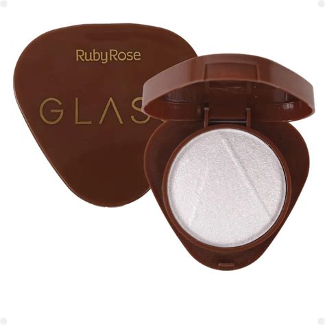 Iluminador Da Ruby Rose - Iluminador Baked Ruby Rose Glass Bh01 Hb-F1604-1 Bh01