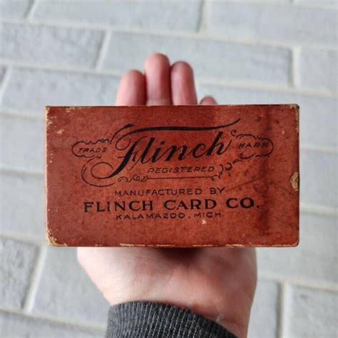 1913 Flinch Card Game - Etsy