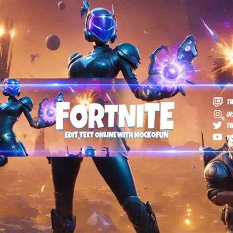 Fortnite YouTube Banner - MockoFUN