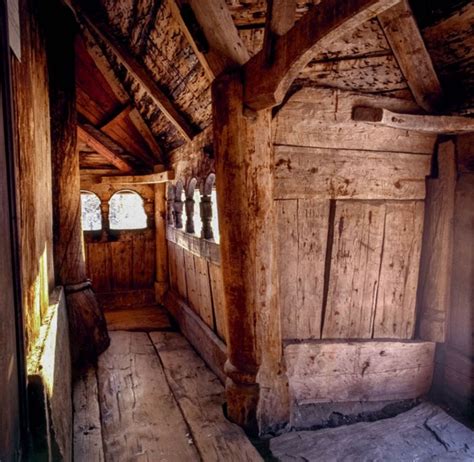 Borgund Stave Church interior, Norway. : r/CozyPlaces