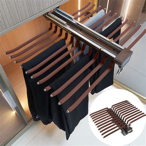 nisorpa pull  pants rack  arms steel pull  pants hangers