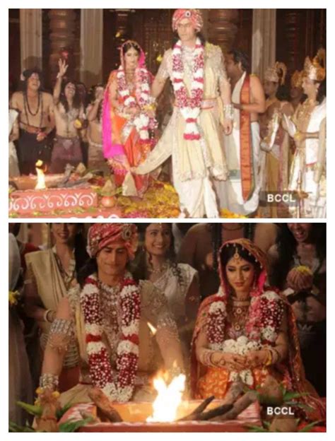 Mohit Raina as Mahadev and Sonarika Bhadoria As Mata Parvati Wedding ...