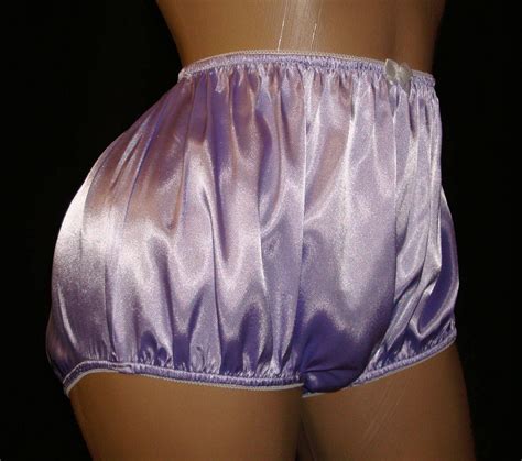 Double Layer SATIN Adult Sissy - Satin Full Cut Panties - Cross Dresser