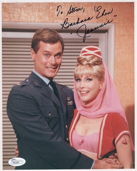 BARBARA EDEN HAND SIGNED 8x10 PHOTO I DREAM OF JEANNIE TO STEVE JSA | eBay