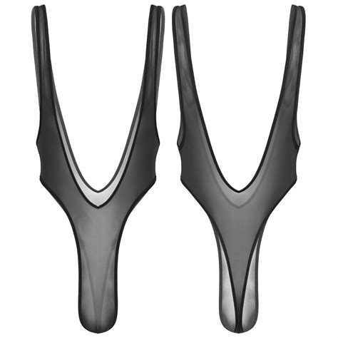 Men One Piece Bodysuit Open Butt Leotard Gay Wrestling Singlet Sexy Gym