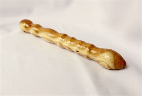 Wooden dildo by SiswoodDildo on Etsy