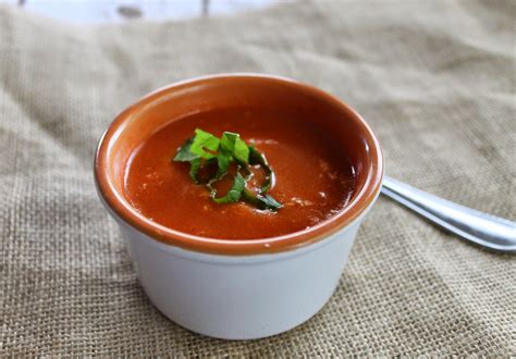 Weight Watchers Creamy Tomato Basil Soup