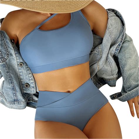 Ladies Swimsuits Two Piece Fashionista Lady Sexy Containing Chest Pad