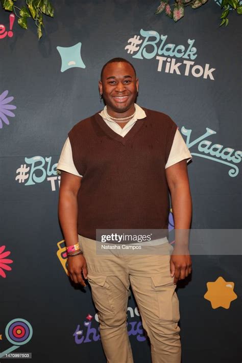 Kelon Campbell attends TikTok x Black History Month 2023 Creator ...