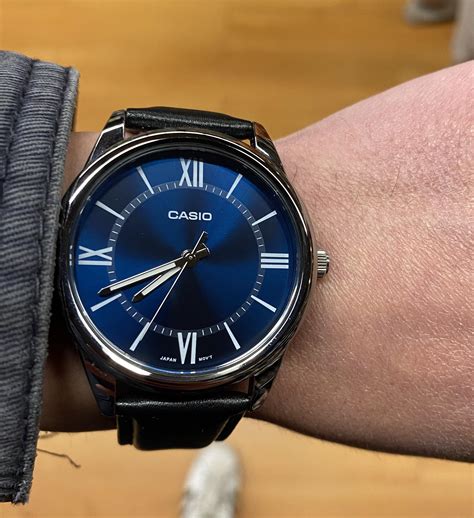 blue casio mtp  rcasio