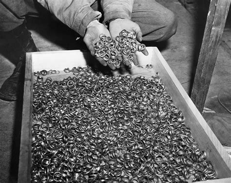 wedding-rings-taken-from-concentration-camp-inmates - Remembering the