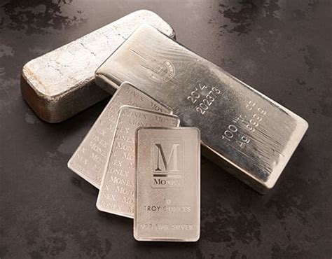 buy silver bars pure silver bullion bars  sale  monex