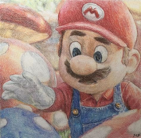 How do y’all like my Mario drawing 1-10 🍄 : r/drawing