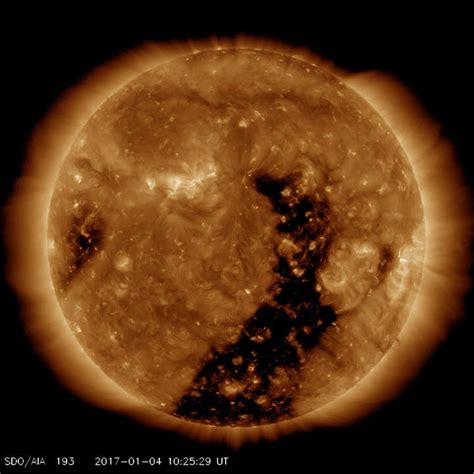 enormous coronal hole wordlesstech