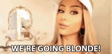 dumb blonde memes gifs tenor