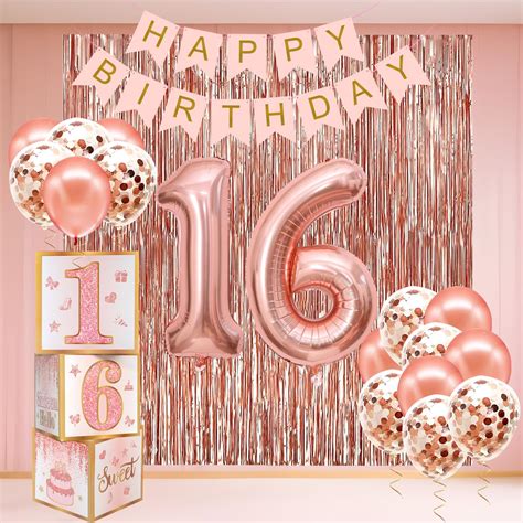 amazoncom sweet  party decorationsth birthday boxes decor