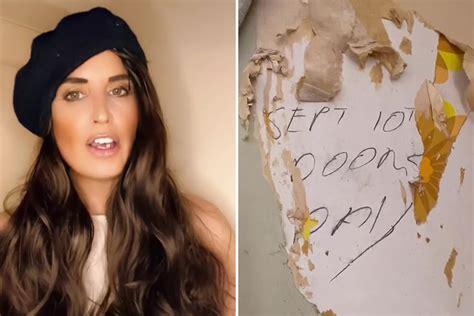 Woman terrified after discovering spookily specific 'doomsday' message ...
