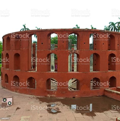 jantar mantar observatory   delhi india stock photo