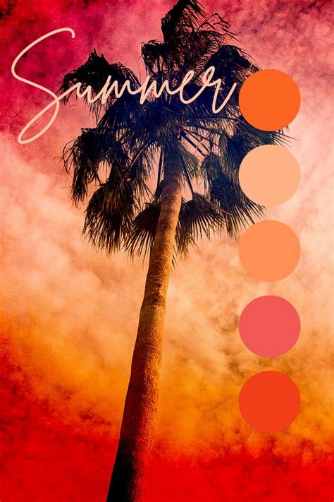 Summer Color Palette | Summer color palette, Color palette, Summer colors