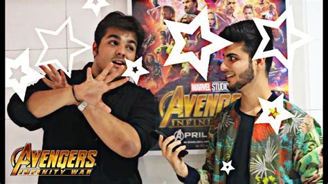 Avengers Infinity War Movie Review Featuring Ashish Chanchlani - YouTube