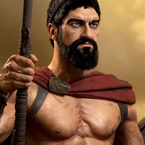 artstation leonidas gerard butler