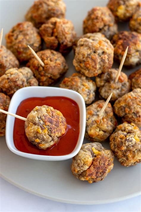easy sausage balls recipes 4