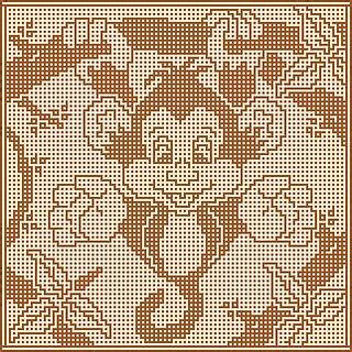 Baby Monkey pattern by Lucille Schubert | Monkey pattern, Granny square ...
