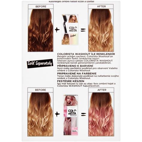 L’ORÉAL PARIS COLORISTA OMBRÉ décolorant pour cheveux | notino.fr