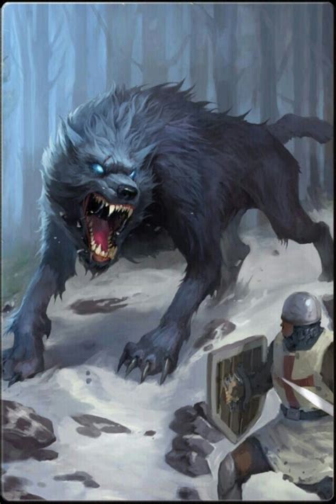 Lobo gigante Furry Wolf, Wolf Dog, Fantasy Monster, Monster Art ...