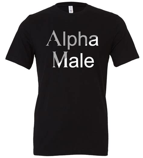 Alpha Male | Mens tops, Alpha male, Mens tshirts
