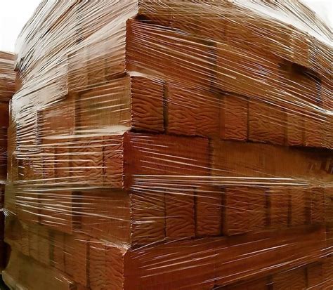 Кирпич строительный полнотелый Красный рифленый 250*120*65мм М150кг/см2 ...