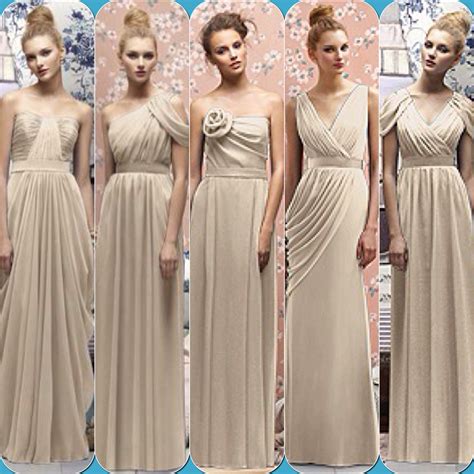 The dresses my Matron of Honor, Maid of Honor, and 3 Bridesmaids will