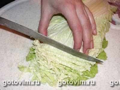 Овощной салат из пекинской капусты с огурцом. Рецепт с фото