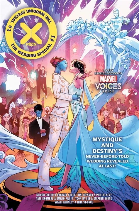 X-Men's Mystique and Destiny Tie the Knot in First Look at Marvel's
