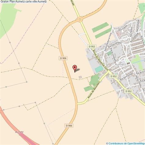 plan aumetz carte ville aumetz