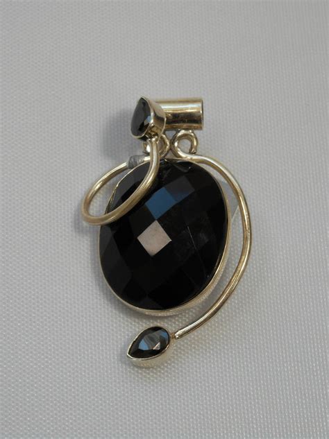 Black Onyx Pendant 4 – Andrea Jaye Collection