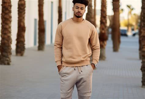 stylish ways  wear crewneck sweatshirts  men
