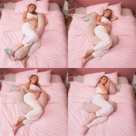 Najell | How to sleep with a pregnancy pillow | Best positions for
