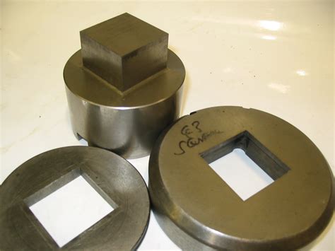 apt square punch mm  die powell mcneil