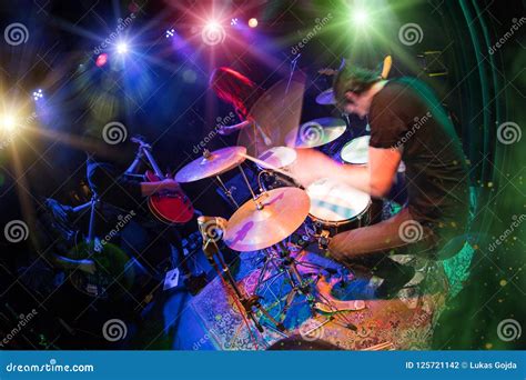 rock band  playing  stage stock photo image  expression