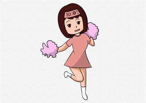 스포츠 이벤트 치어 리더 PNG 일러스트 무료 다운로드 - Lovepik