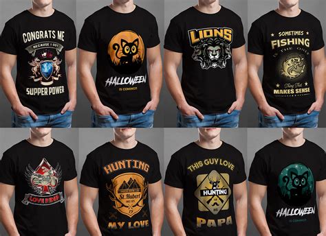 T-Shirt Design with free mockup on Behance