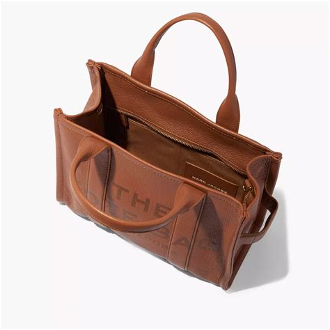 СУМКА MARC JACOBS THE LEATHER MEDIUM TOTE BAG ARGAN OIL – Сумки MARC ...