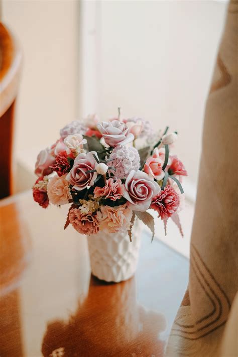 vase  bouquet  stock photo