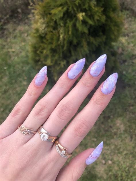 Pin by pppersi on идеи для маникюра | Lilac nails, Lavender nails ...