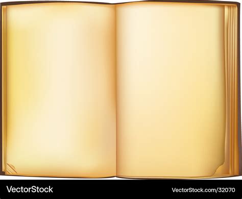 Old book Royalty Free Vector Image - VectorStock