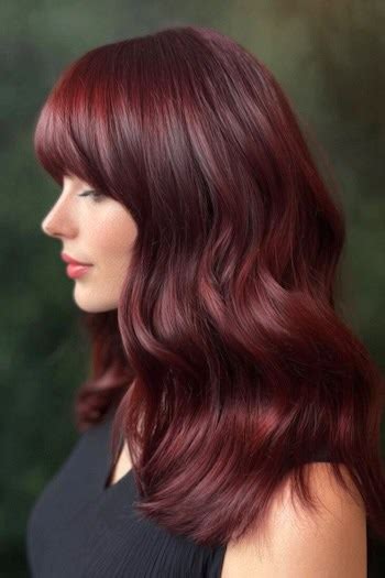 cherry red hair color ideas  prove red    style