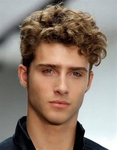 short curly hair male  men haircuts