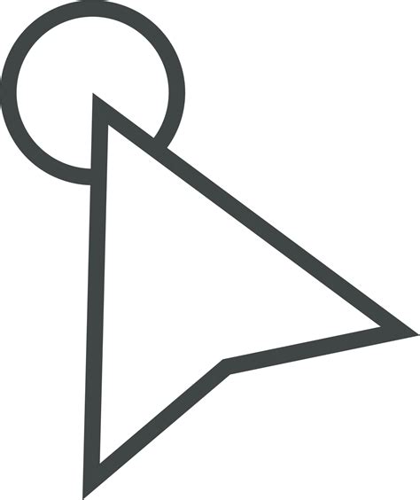 Pointer click sign and symbol 22069053 PNG